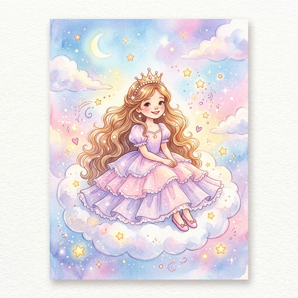 Princess of Clouds AI Bedtime Story