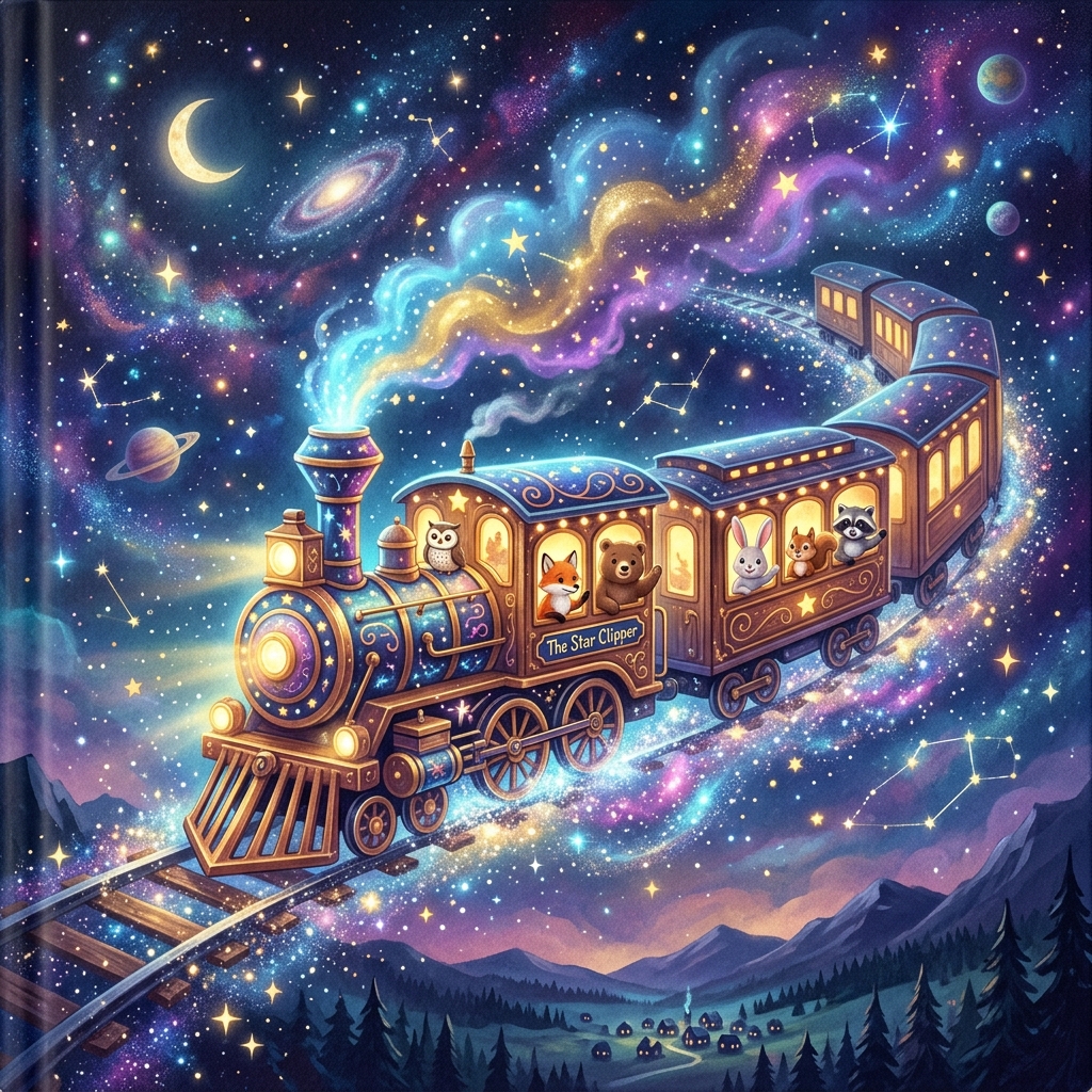 Star Train AI Bedtime Story
